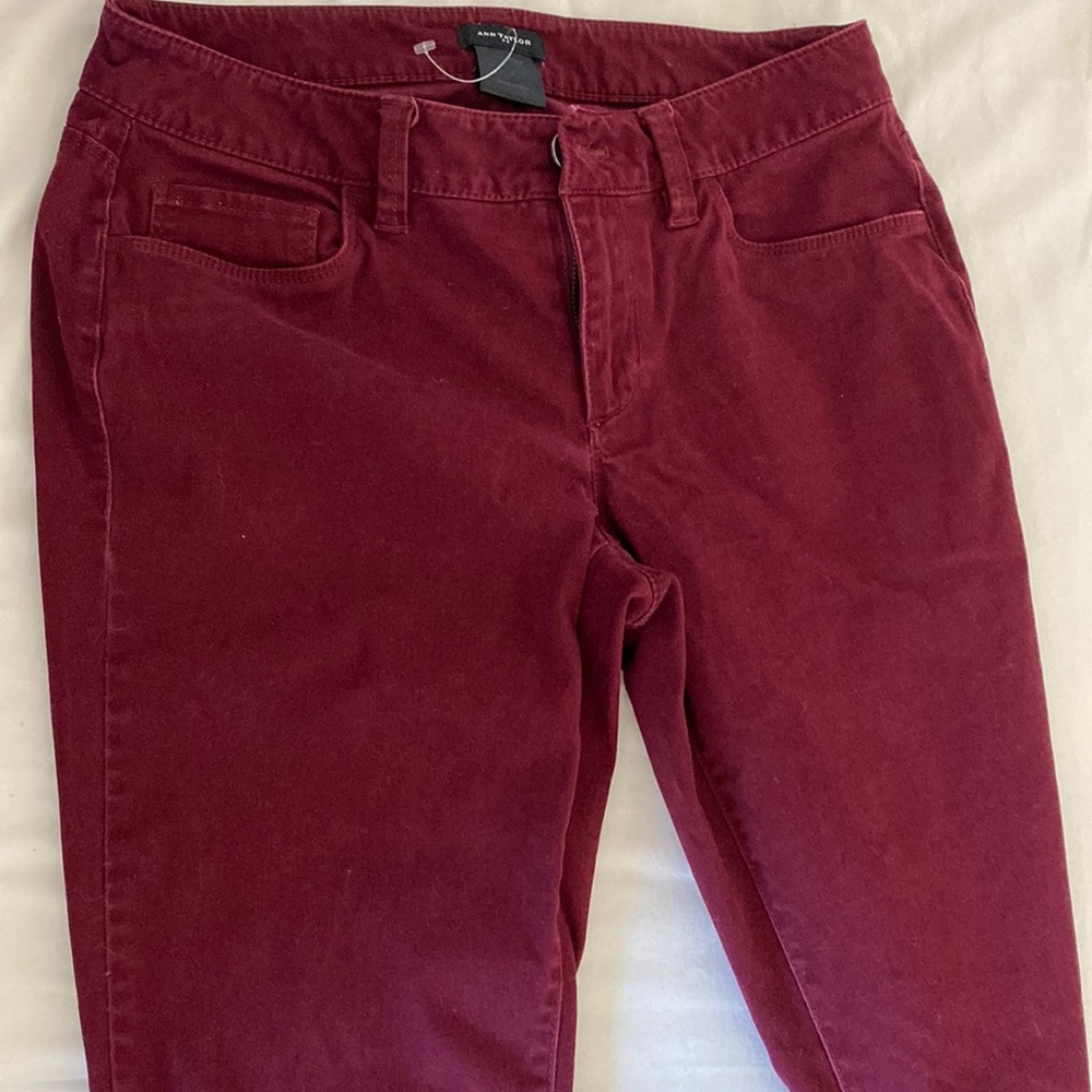 Ann Taylor curvy skinny jeans
